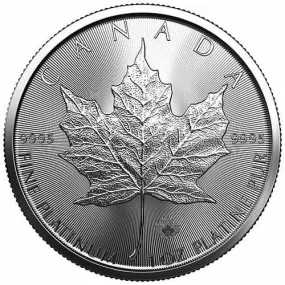 1 oz Canadian Platinum Maple Leaf Coin (Random Year)