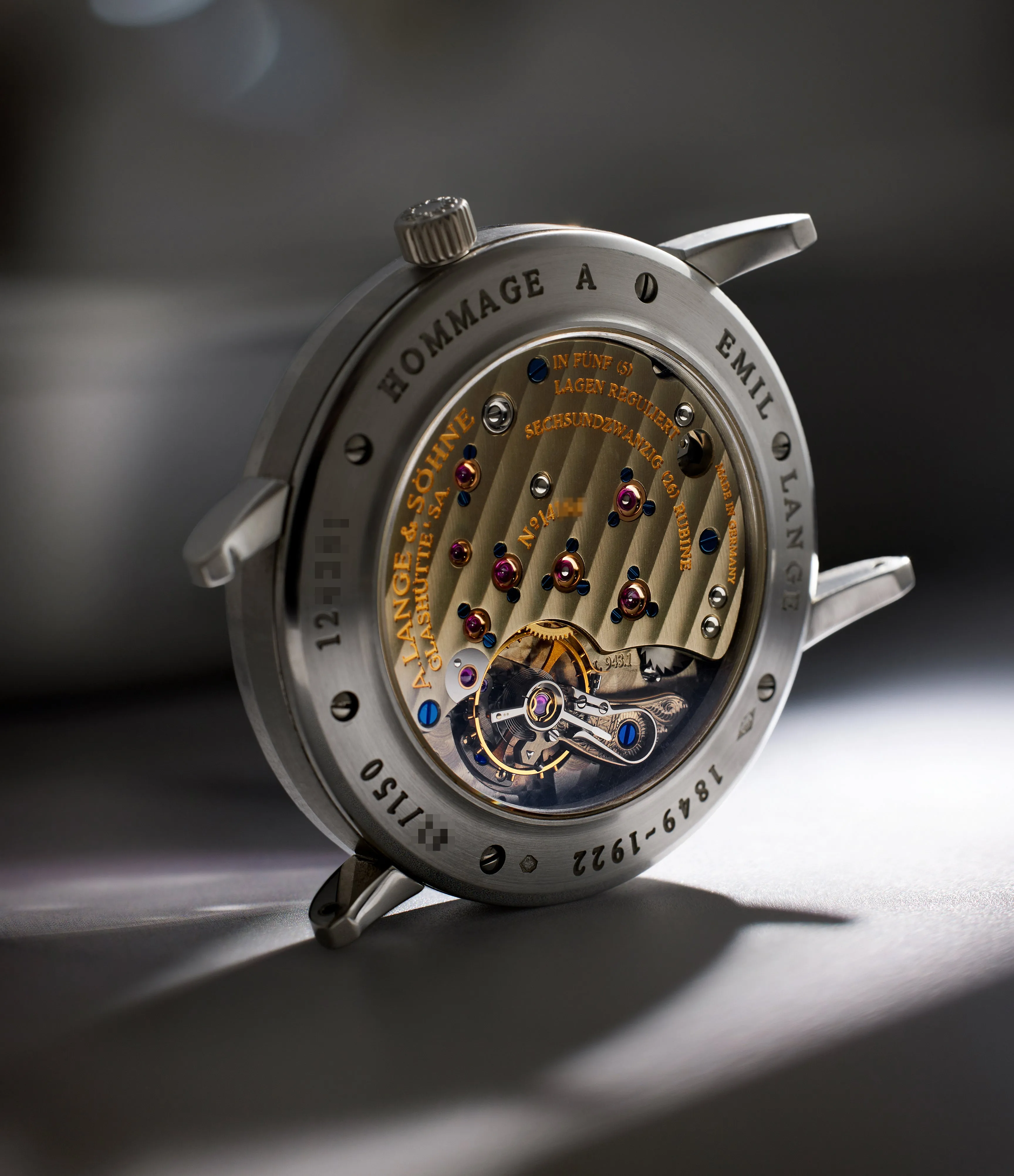 1815 Moonphase Emil Lange | 231.035 | Platinum