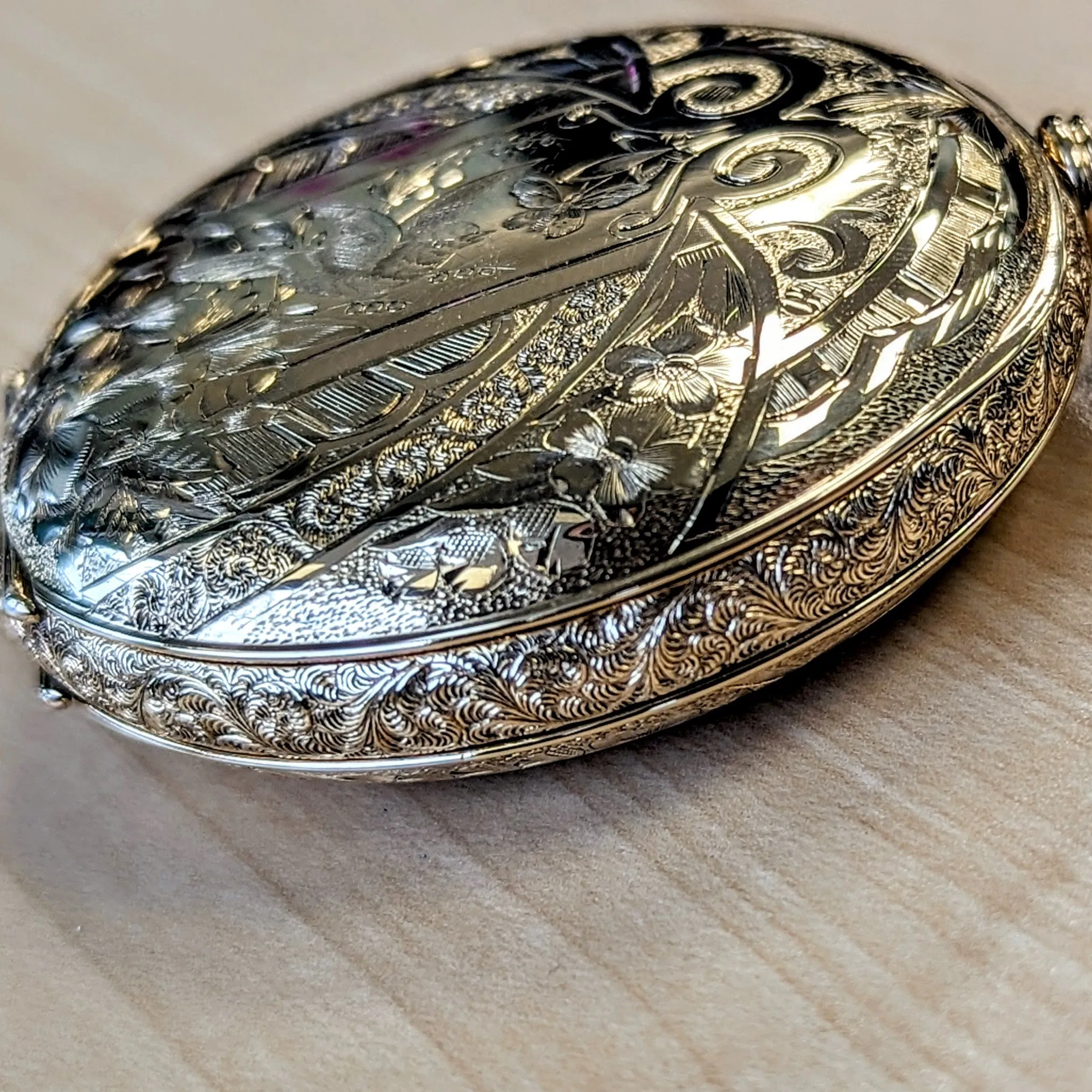 1903 WALTHAM Waltham Pocket Watch 18s 17 Jewels Grade 825 - VERY RARE Kenosha Hunter Case
