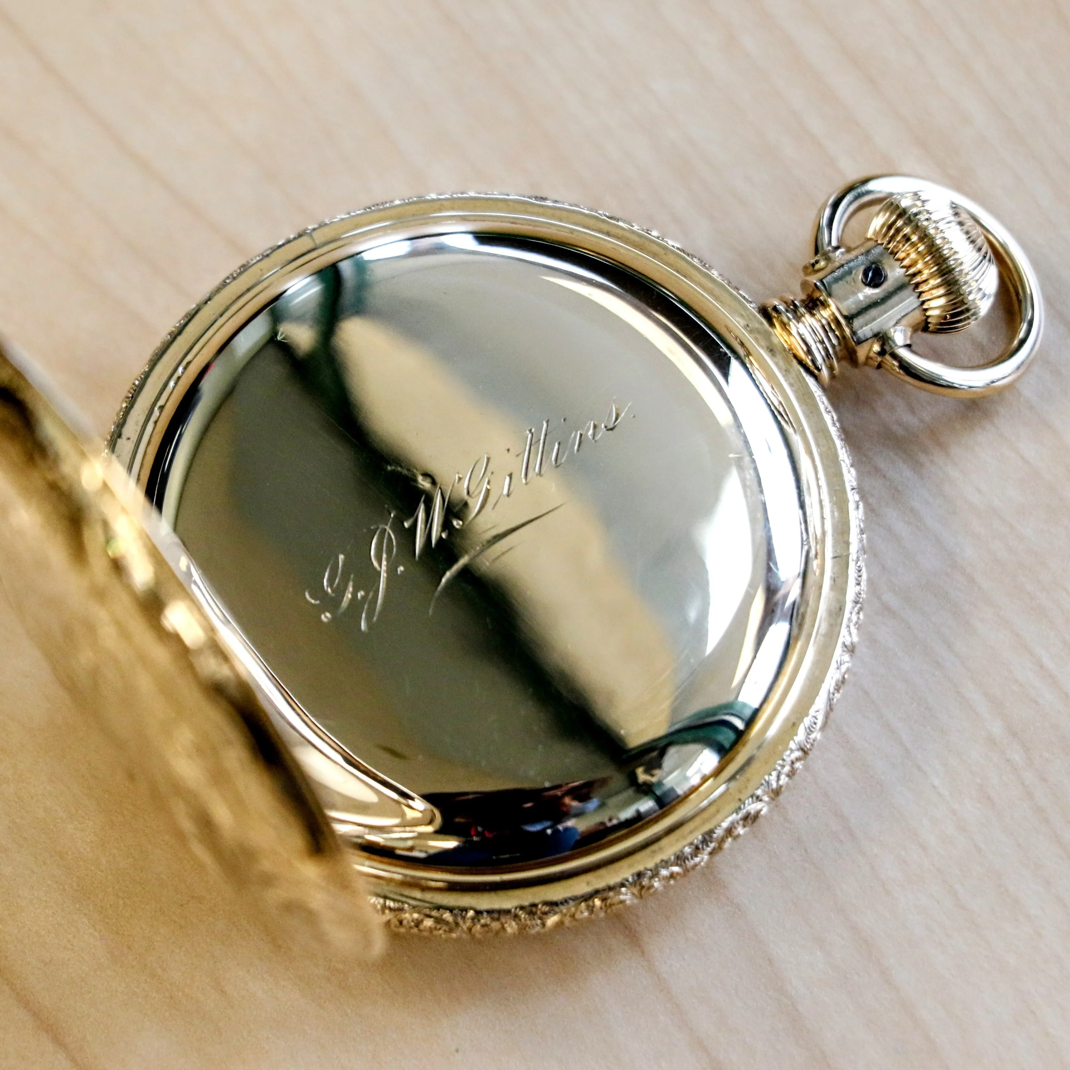 1903 WALTHAM Waltham Pocket Watch 18s 17 Jewels Grade 825 - VERY RARE Kenosha Hunter Case