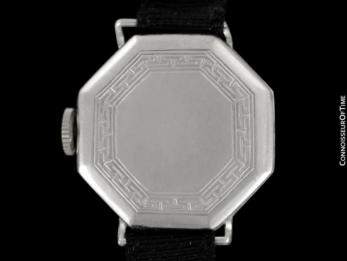 1920's Tiffany & Co. Vintage Art Deco Ladies Watch - Platinum & Diamonds
