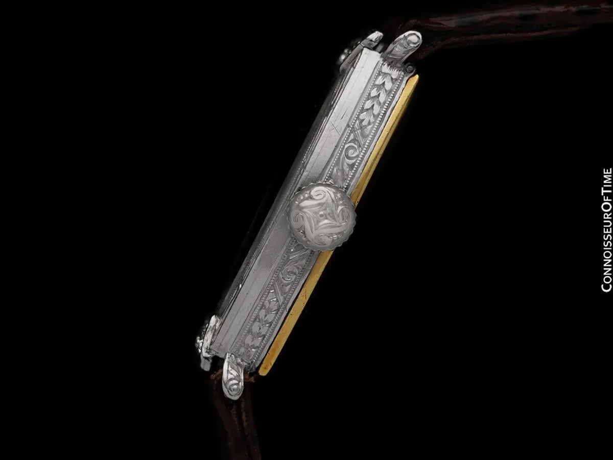 1926 Tiffany & Co. Longines Ladies Vintage Watch - Platinum & Diamonds