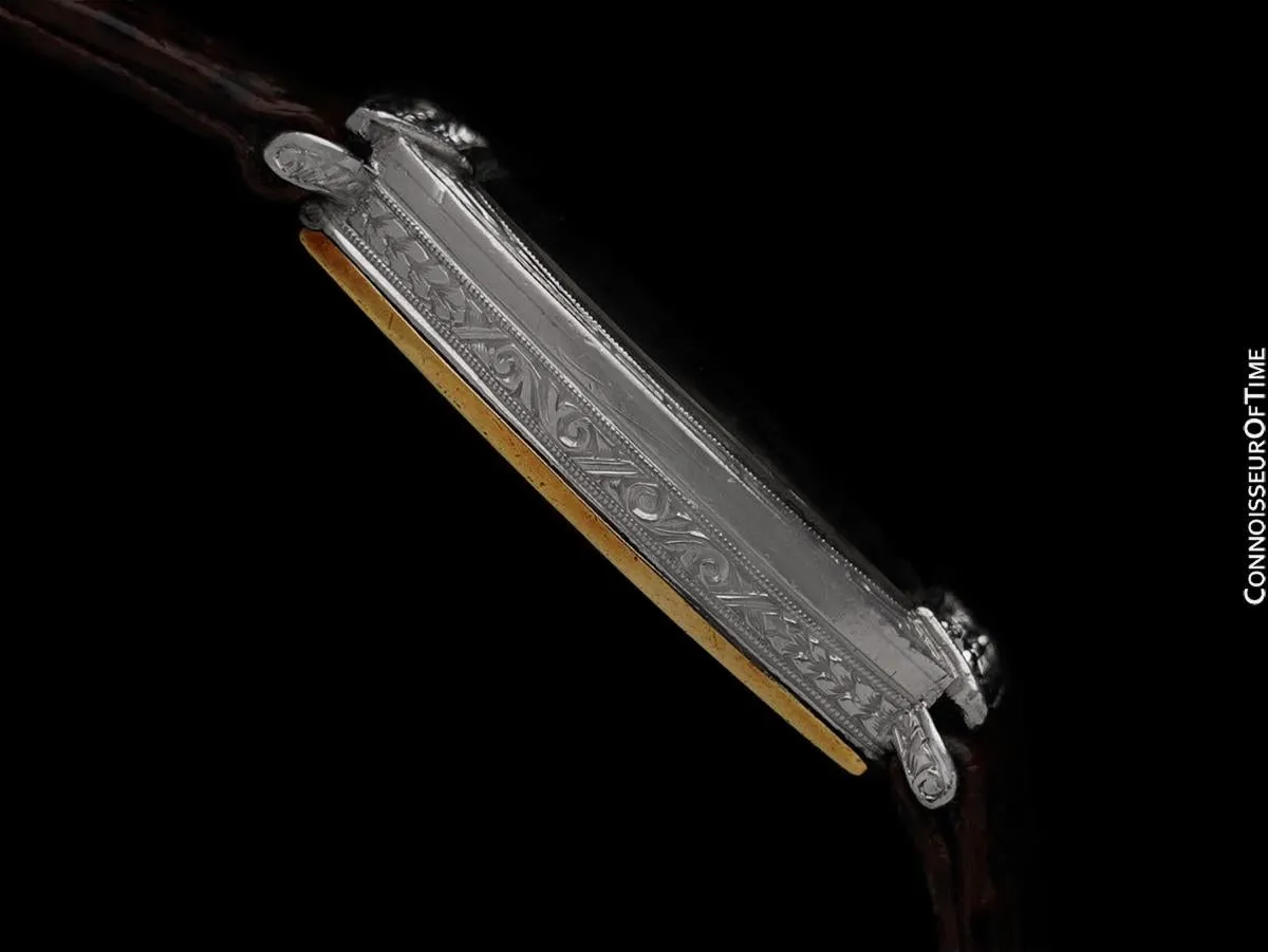 1926 Tiffany & Co. Longines Ladies Vintage Watch - Platinum & Diamonds