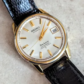 1967 SEIKO Sea Horse Automatic Watch 17 Jewels 7625-8021 Date Indicator Wristwatch