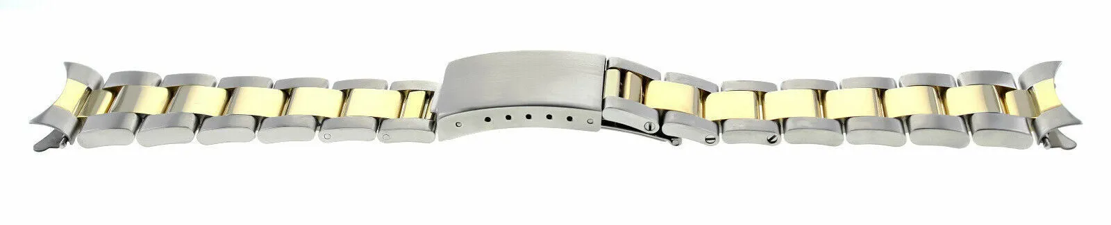 19MM OYSTER WATCH BAND FOR 34MM ROLEX DATE PERPETUAL 15000 15010 15505 TWO TONE