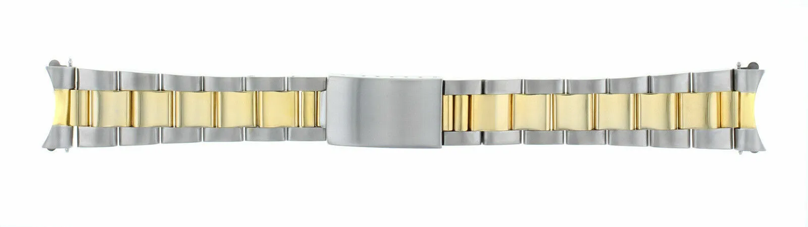 19MM OYSTER WATCH BAND FOR 34MM ROLEX DATE PERPETUAL 15000 15010 15505 TWO TONE