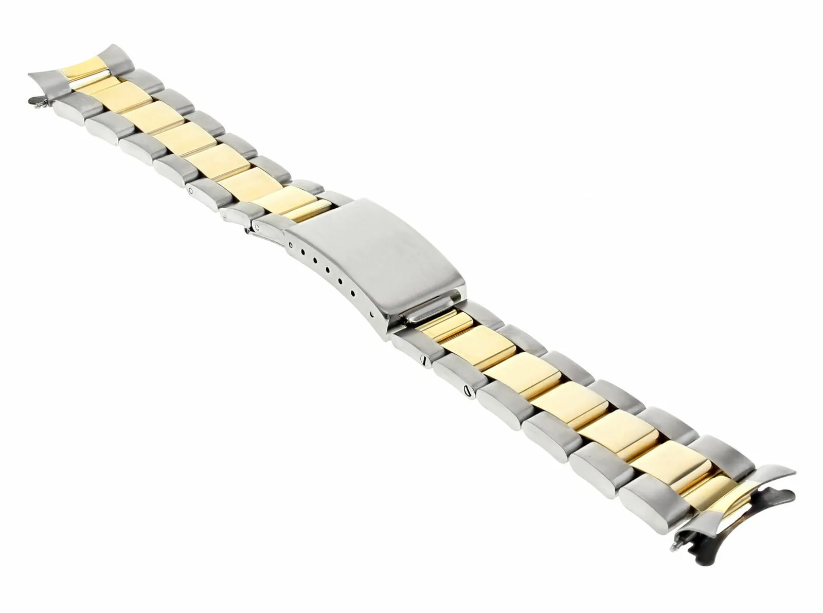 19MM OYSTER WATCH BAND FOR 34MM ROLEX DATE PERPETUAL 15000 15010 15505 TWO TONE