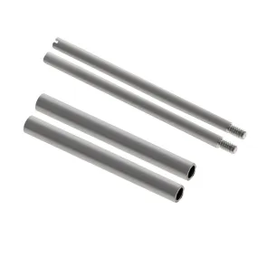 2 SET SWISS SCREW   TUBES FOR 22MM PAM STRAP PANERAI 40MM LEATHER BAND RUBBER