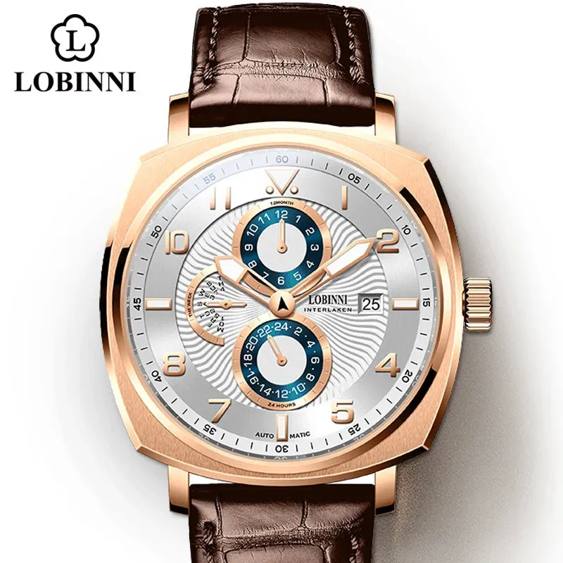 2021 New Luxury Brand Sapphire Crystal Men Automatic Mechanical Watches Luminous Date Window Waterproof 50M Wristwatch