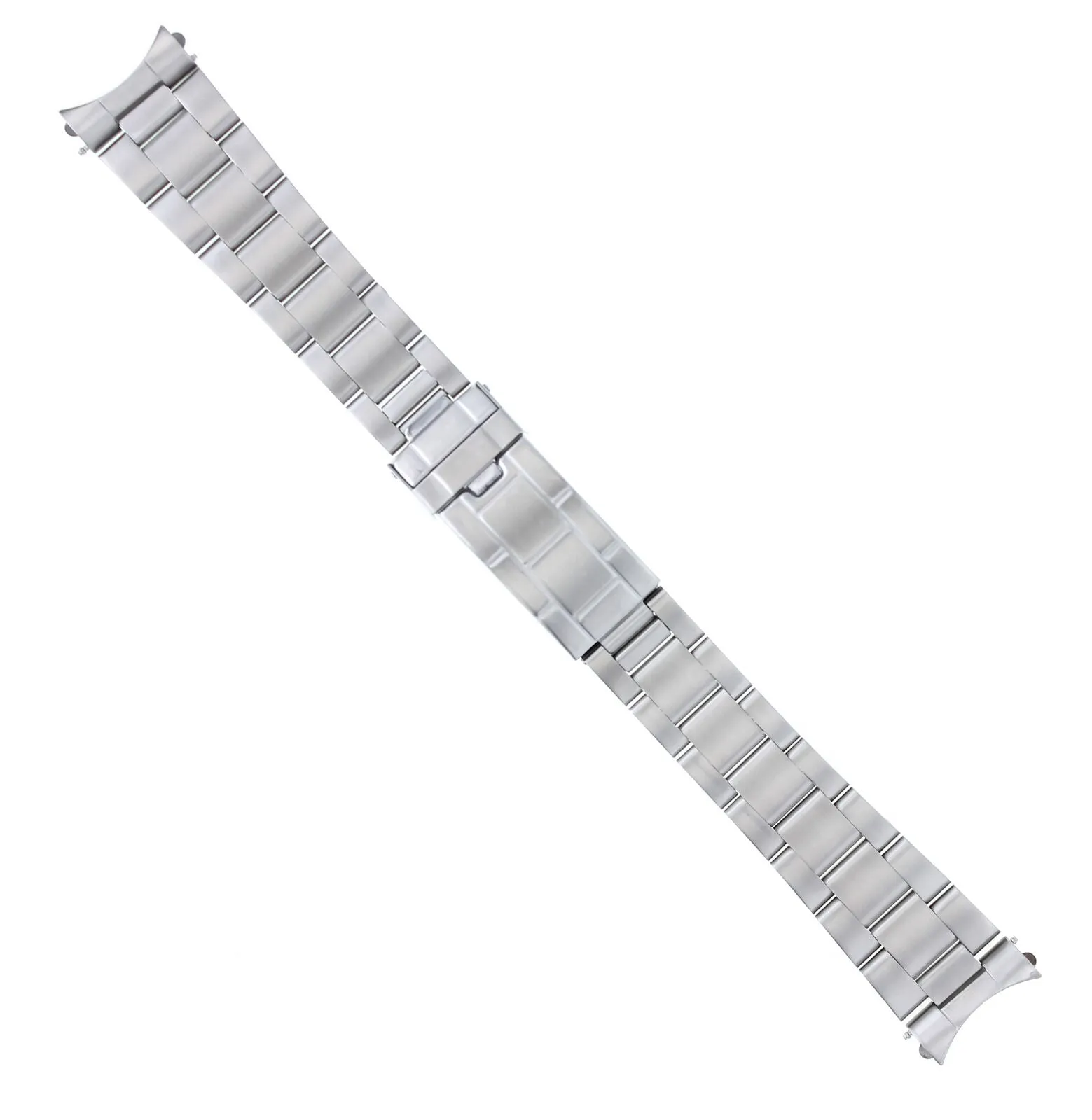 20MM OYSTER BRACELET WATCH BAND S/STEEL FOR ROLEX SUBMARINER 114060 FLIP LOCK