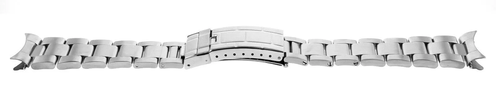 20MM OYSTER BRACELET WATCH BAND S/STEEL FOR ROLEX SUBMARINER 114060 FLIP LOCK