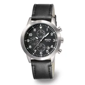 3772-01 Mens Boccia Titanium Chronograph Watch