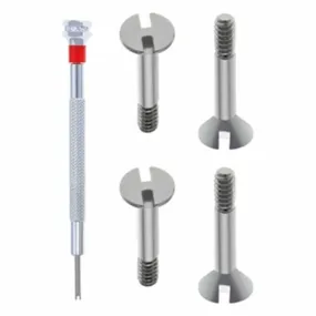 4 SCREW H FOR HUBLOT BIG BANG KING POWER CERAMIC WATCH RUBBER BAND   SCREWDRIVER