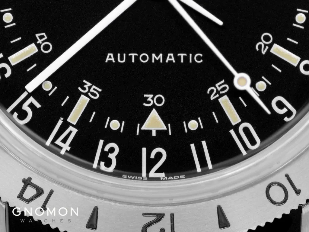 Airman “The Chief” GMT Black - Leather Ref. GL0465