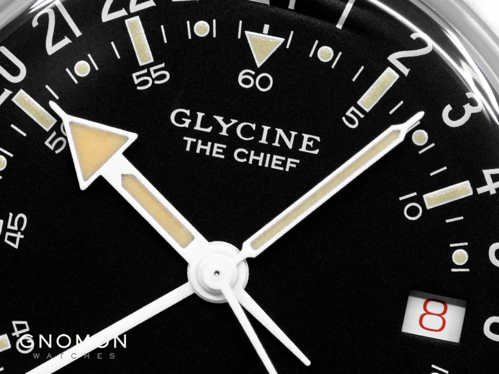 Airman “The Chief” GMT Black - Leather Ref. GL0465