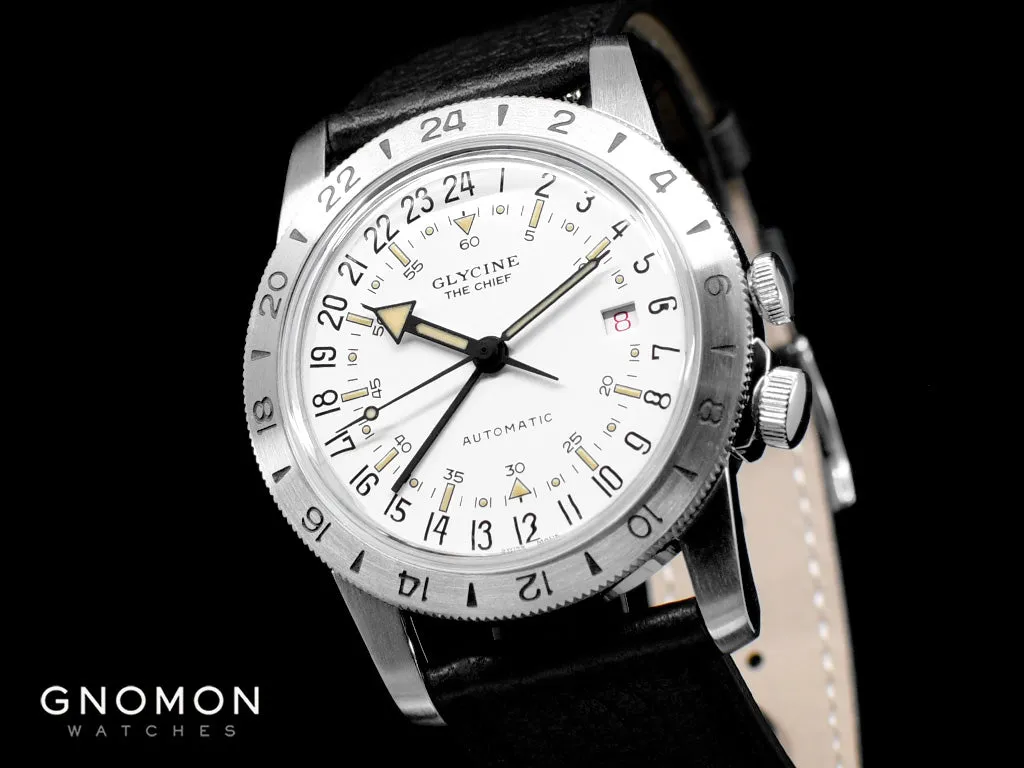 Airman “The Chief” GMT White - Leather Ref. GL0467