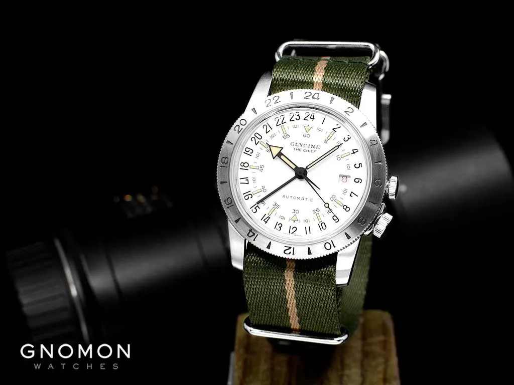 Airman “The Chief” GMT White - Military Nylon Strap Ref. GL0473