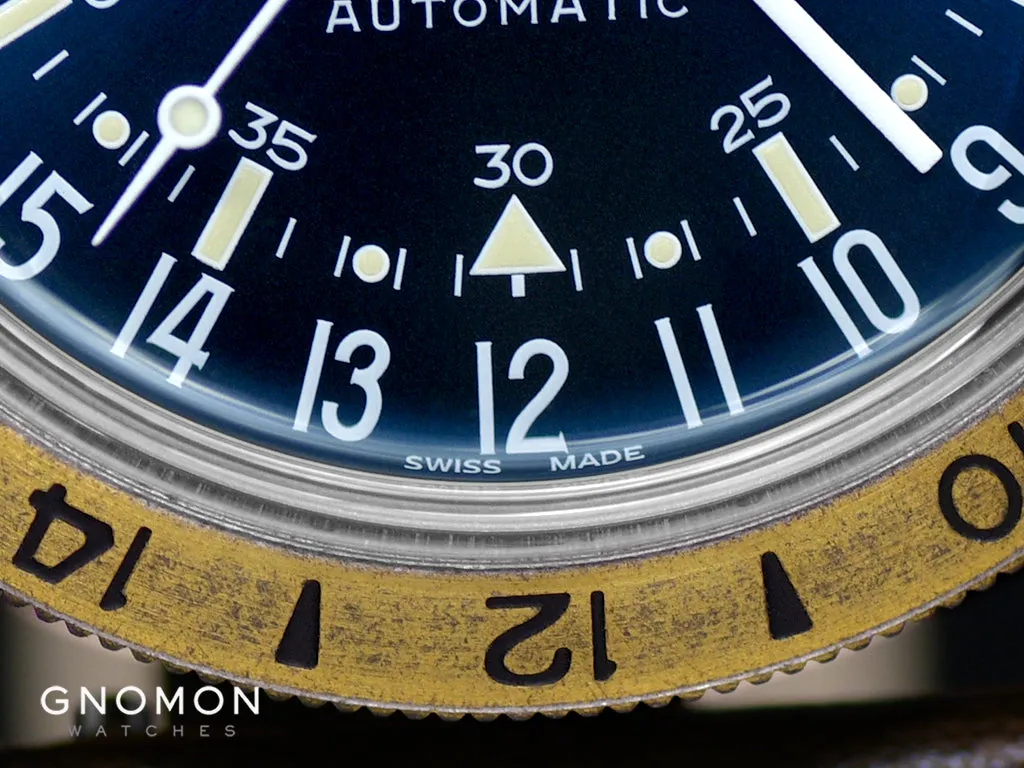 Airman Vintage "The Chief" GMT Aged Blue Ref. GL0308
