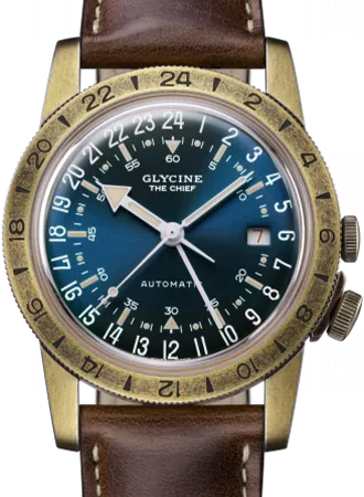 Airman Vintage "The Chief" GMT Aged Blue Ref. GL0308