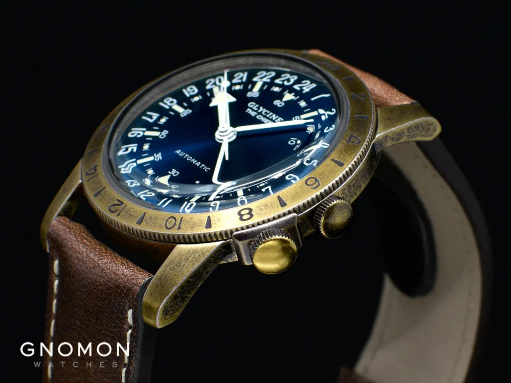Airman Vintage "The Chief" GMT Aged Blue Ref. GL0308