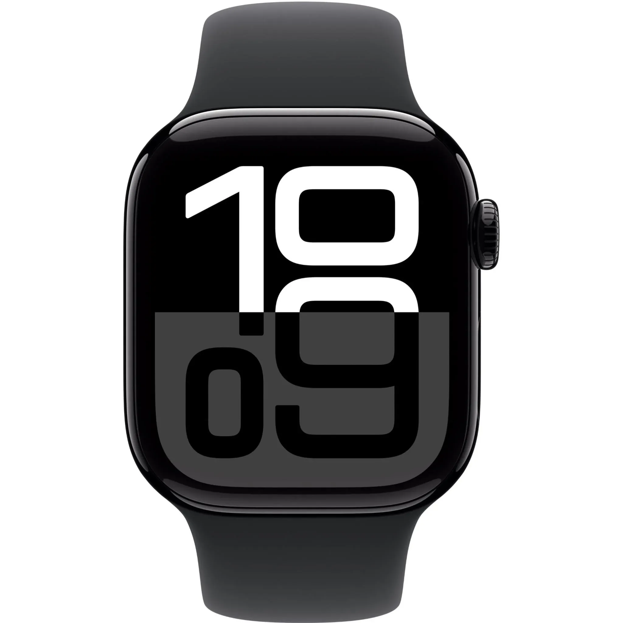 Apple Watch Series 10 42mm Jet Black Aluminium Case GPS   Cellular Sport Band-Black - Open Never Used - AU Version