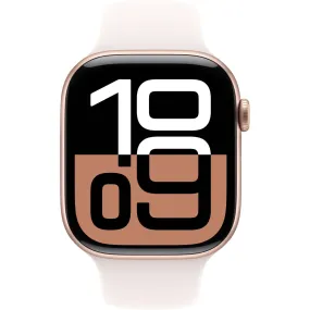 Apple Watch Series 10 42mm Rose Gold Aluminium Case GPS Cellular Sport Band- Open Never Used - (AU Version)