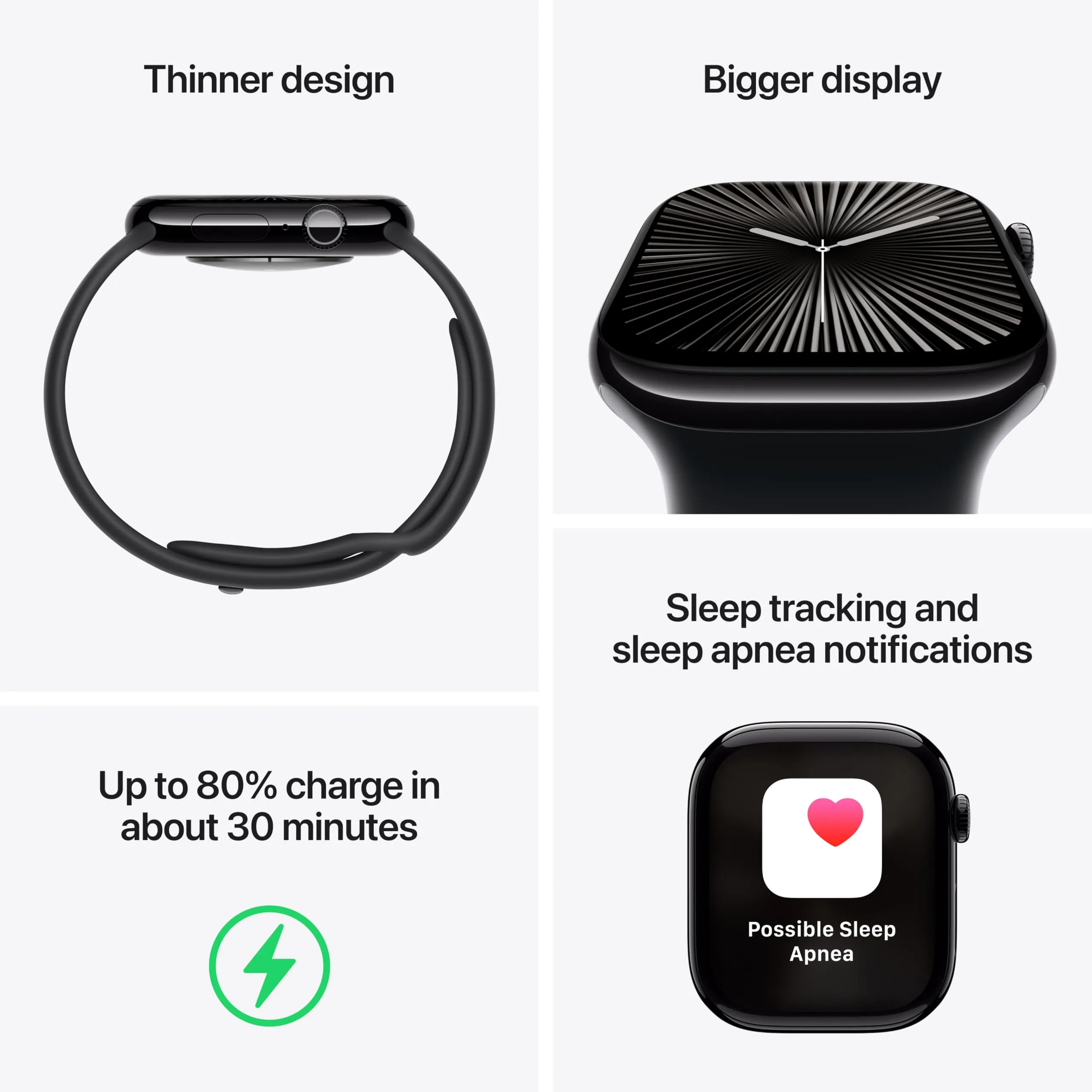 Apple Watch Series 10 GPS Smartwatch 46mm