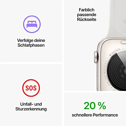 Apple Watch SE (2. Generation) (GPS   Cellular, 40mm) Smartwatch - Aluminiumgehäuse Mitternacht, Sportarmband Mitternacht - Regular. Fitness-und Schlaftracker, Unfallerkennung, Herzfrequenzmesser
