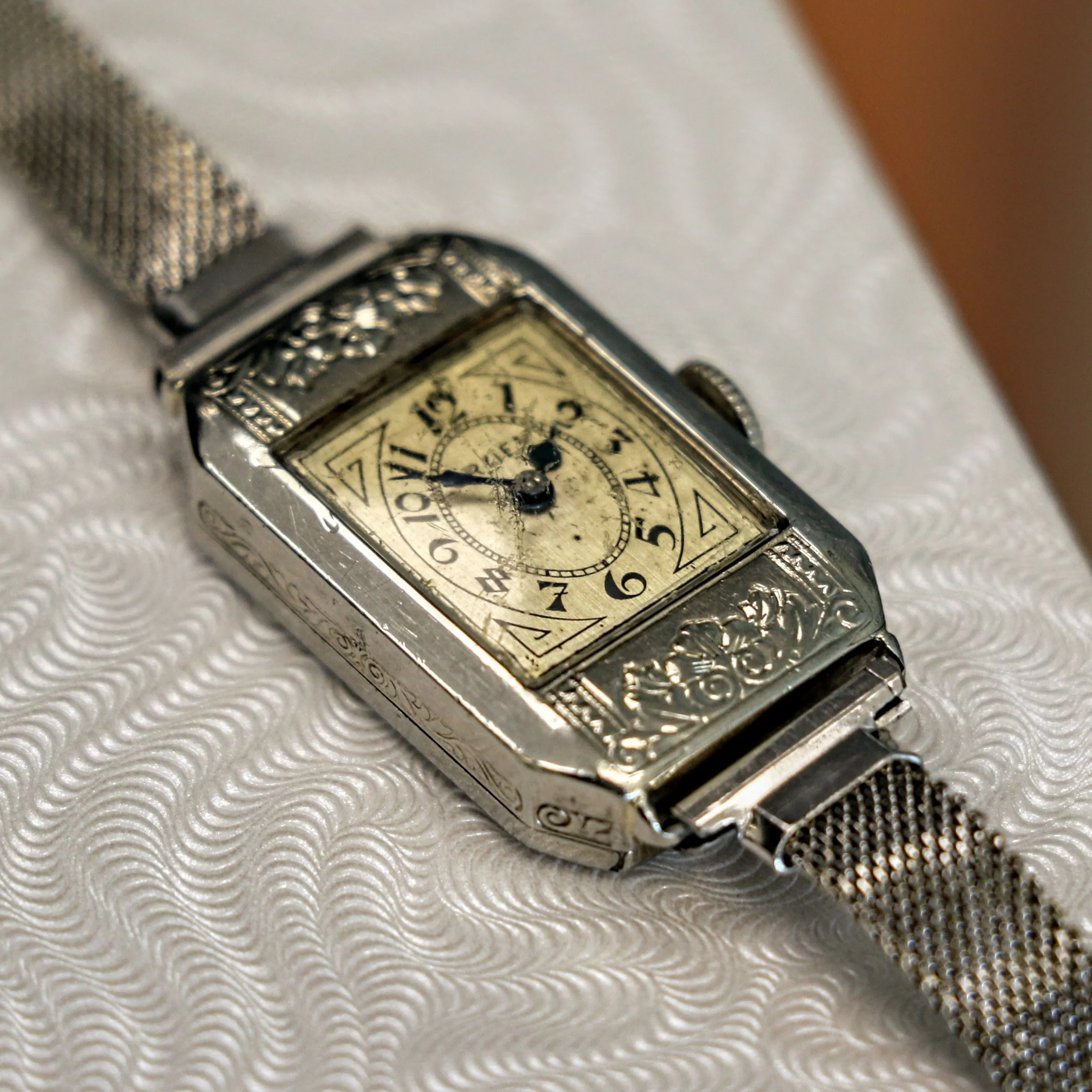 Art Deco Ladies Gruen Watch - Original Bracelet Vintage Wristwatch