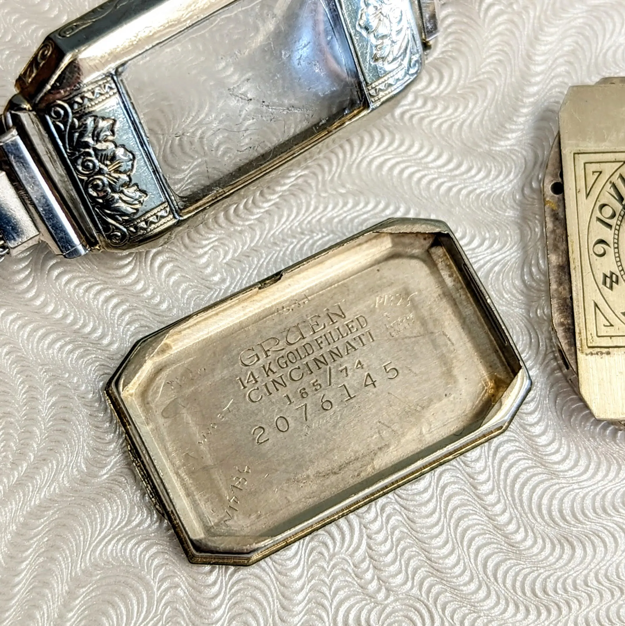 Art Deco Ladies Gruen Watch - Original Bracelet Vintage Wristwatch