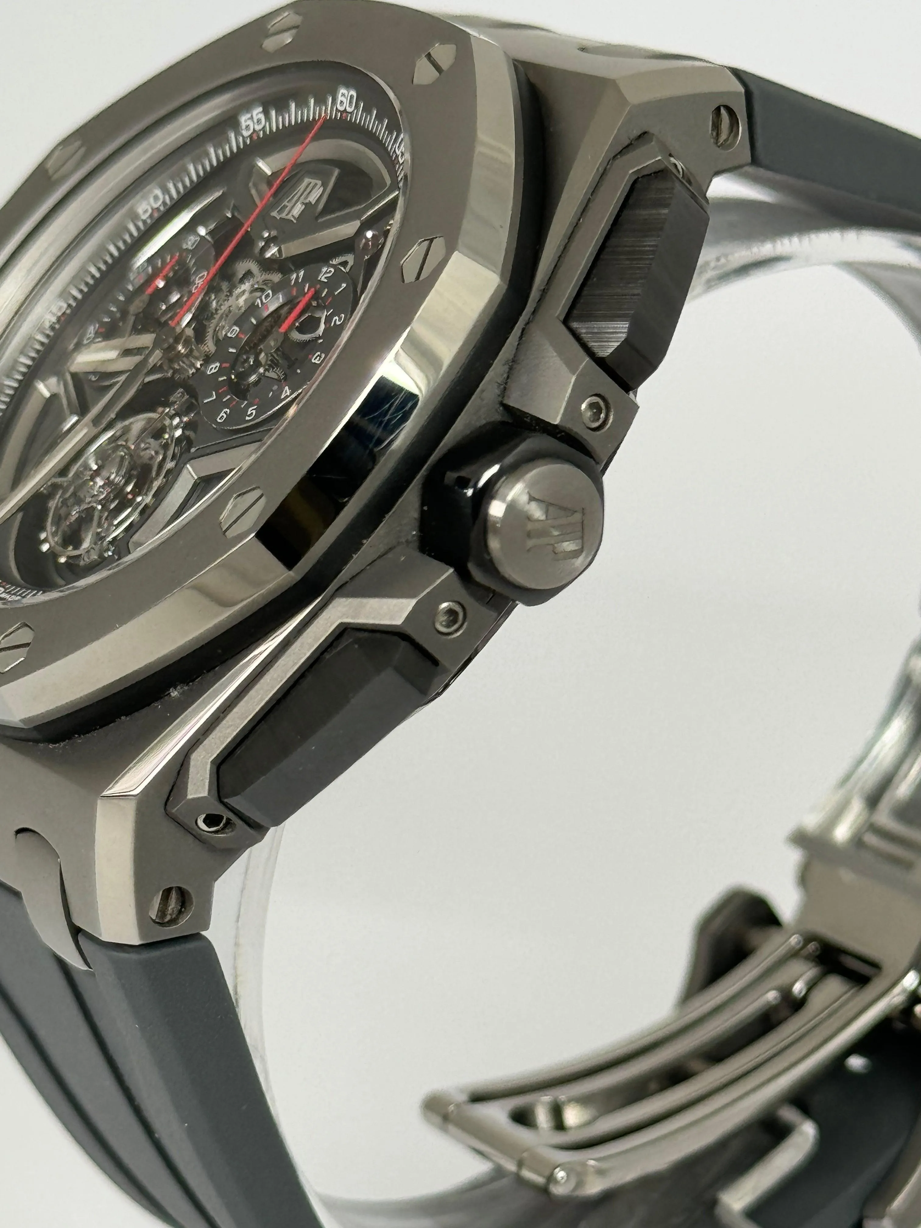 AUDEMARS PIGUET FLYING TOURBILLON CHRONOGRAPH LIMITED EDITION 100 PIECES TITANIUM 26622TI