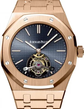 Audemars Piguet Royal Oak Extra Thin Tourbillon 18K Rose Gold Man's Watch
