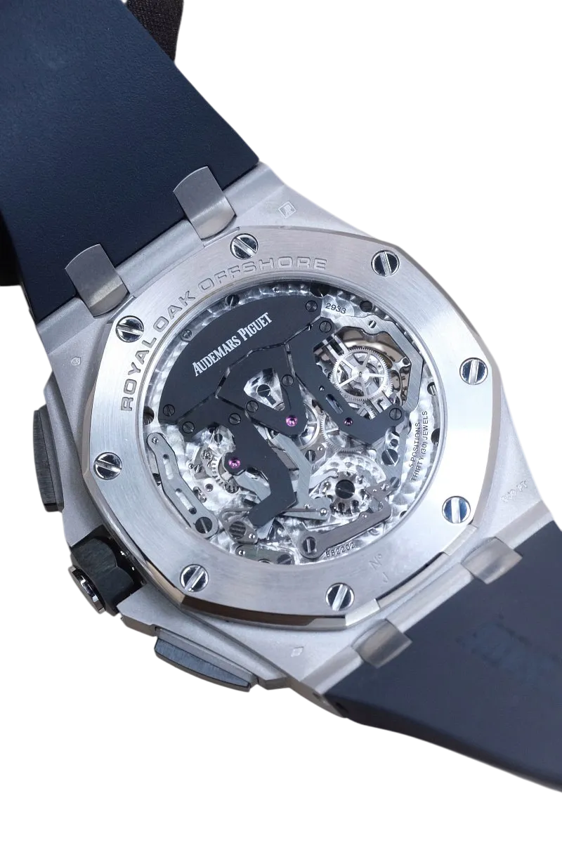 Audemars Piguet Royal Oak Offshore 10 Days Tourbillon Chronograph Platinum & Ceramic Men's Watch