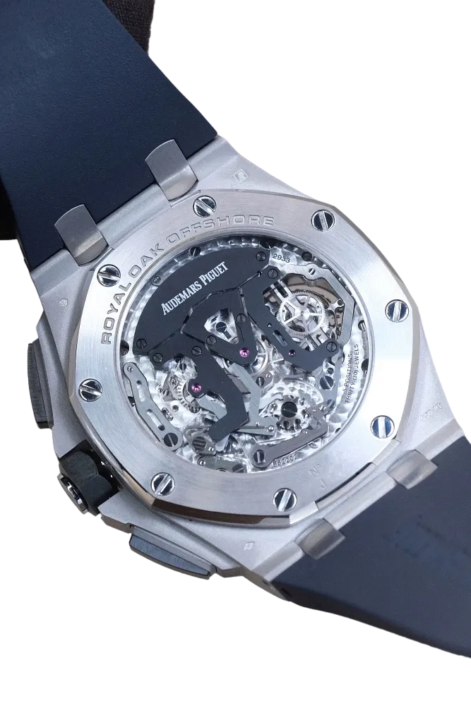 Audemars Piguet Royal Oak Offshore 10 Days Tourbillon Chronograph Platinum & Ceramic Men's Watch