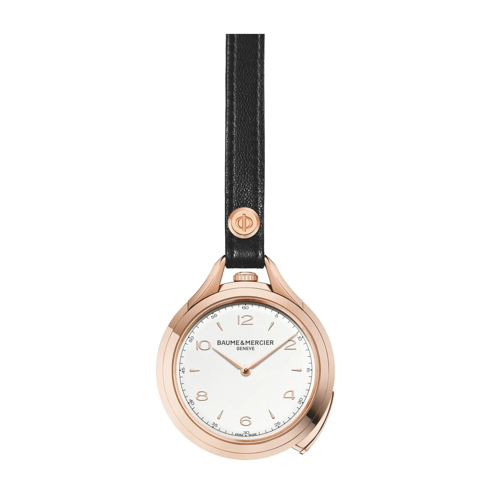 Baume et Mercier Clifton 18kt Rose Gold 1830 Pocket Watch M0A10253