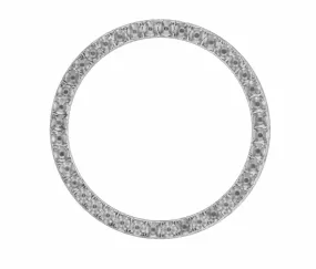 BEZEL FOR DIAMOND 31MM ROLEX MIDSIZE 78279 178243 178269 178288 STAINLESS STEEL