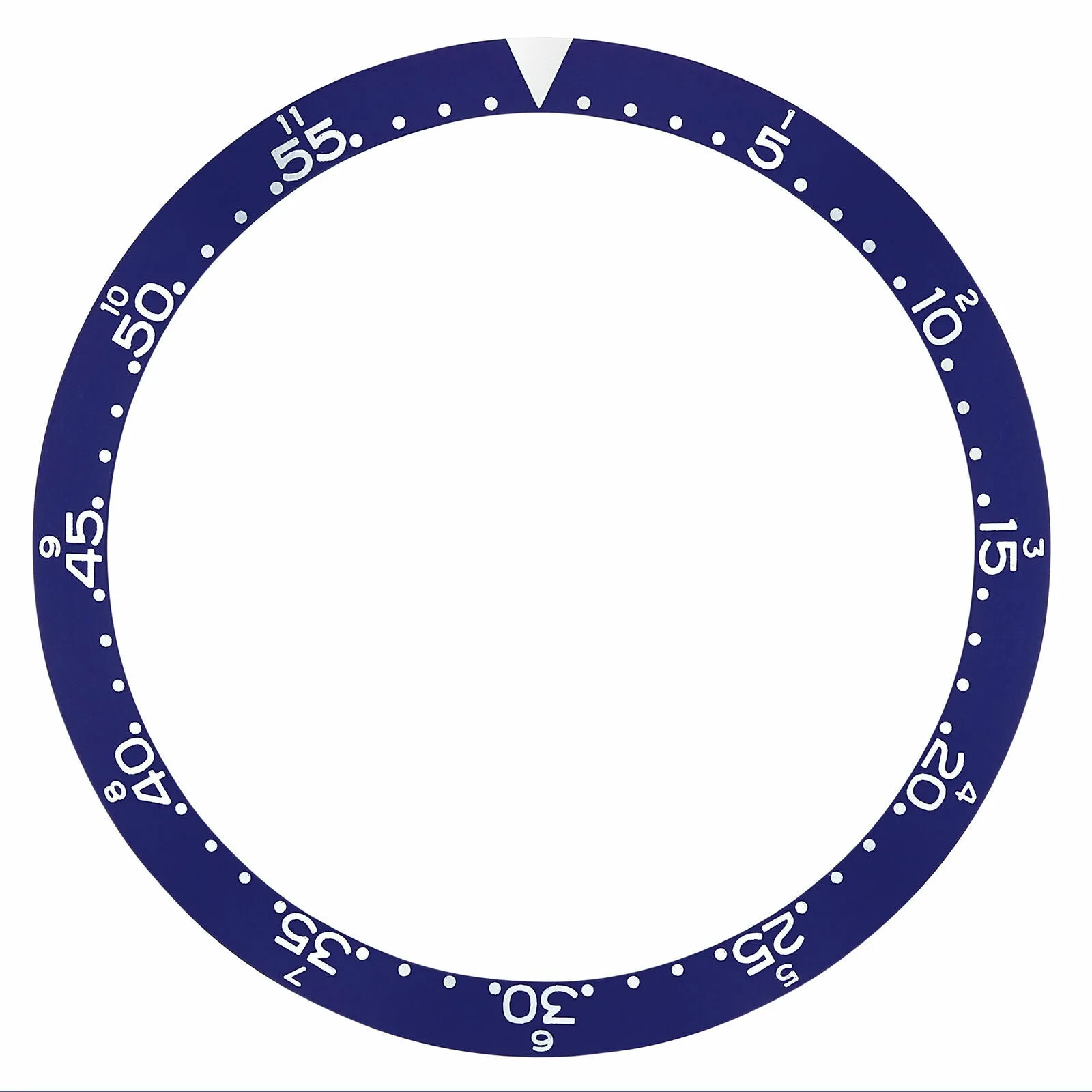 BEZEL INSERT FOR VINTAGE TAG HEUER AUTAVIA 1163 CHRONOGRAPH AUTOMATIC WATCH BLUE