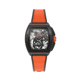 Bianchet Flying Tourbillon Grande Date - Carbon Orange