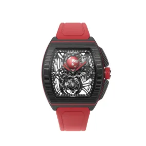 Bianchet Flying Tourbillon Sport GMT - Carbon Red