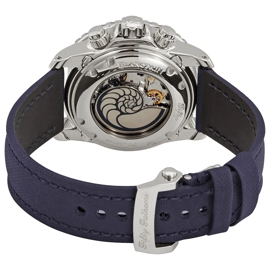 Blancpain Fifty Fathoms Flyback Chronograph Moonphase Automatic Men's Watch 5066F-1140-52B