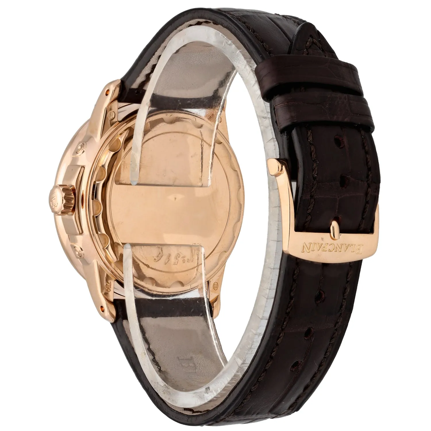 Blancpain Leman Moonphase 38mm Rose Gold Watch - Reduced