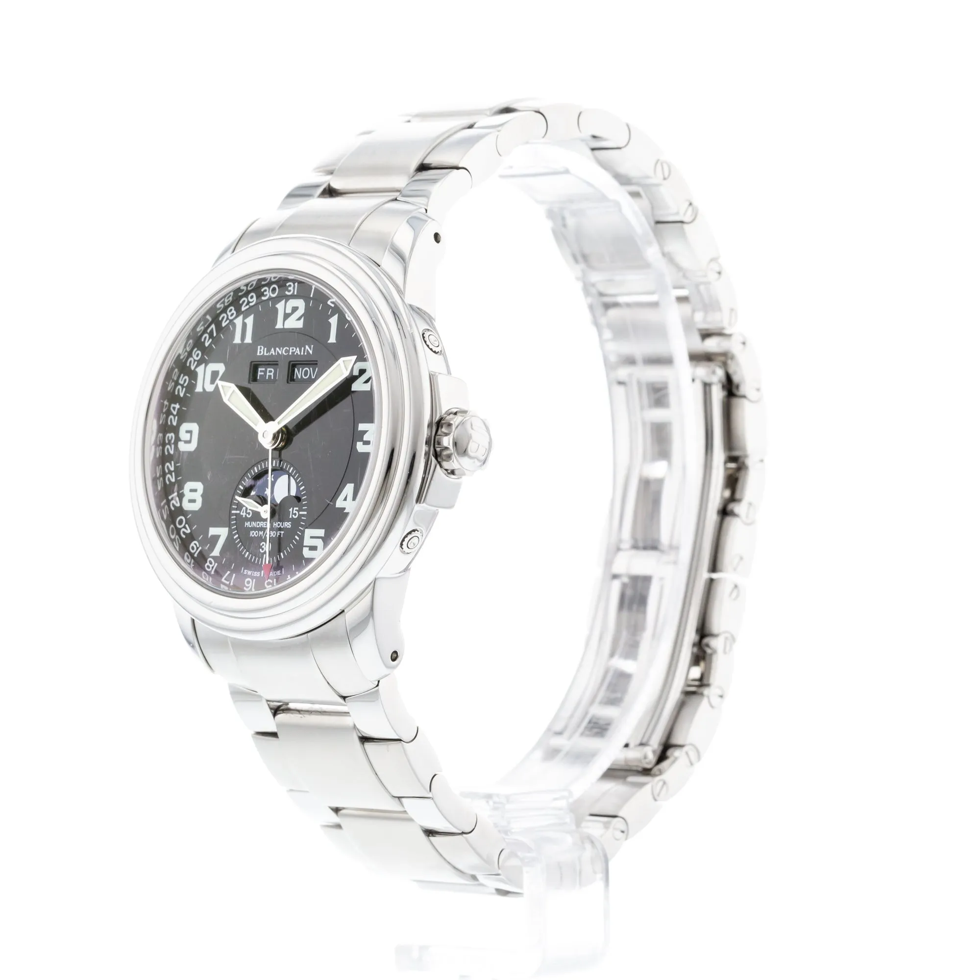 Blancpain Leman Moonphase Calendar 2763-1130M-71
