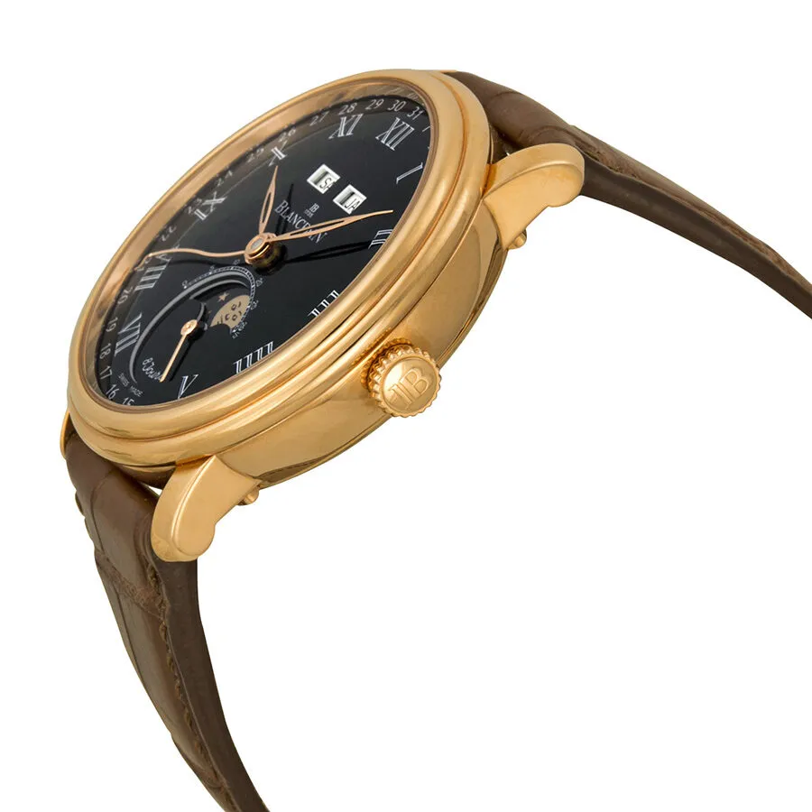Blancpain Villeret Complete Calendar 8 Days Men's Watch 6639-3637-55B