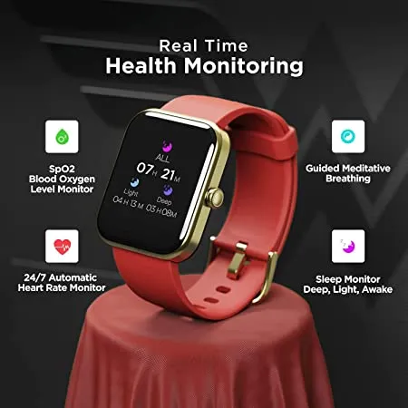 boAt Watch Xtend Wonder Women DC Edition | Premium Smartwatch with Bluetooth Calling, 50  Watch Faces, 14 Sports Mode, Alexa built-in