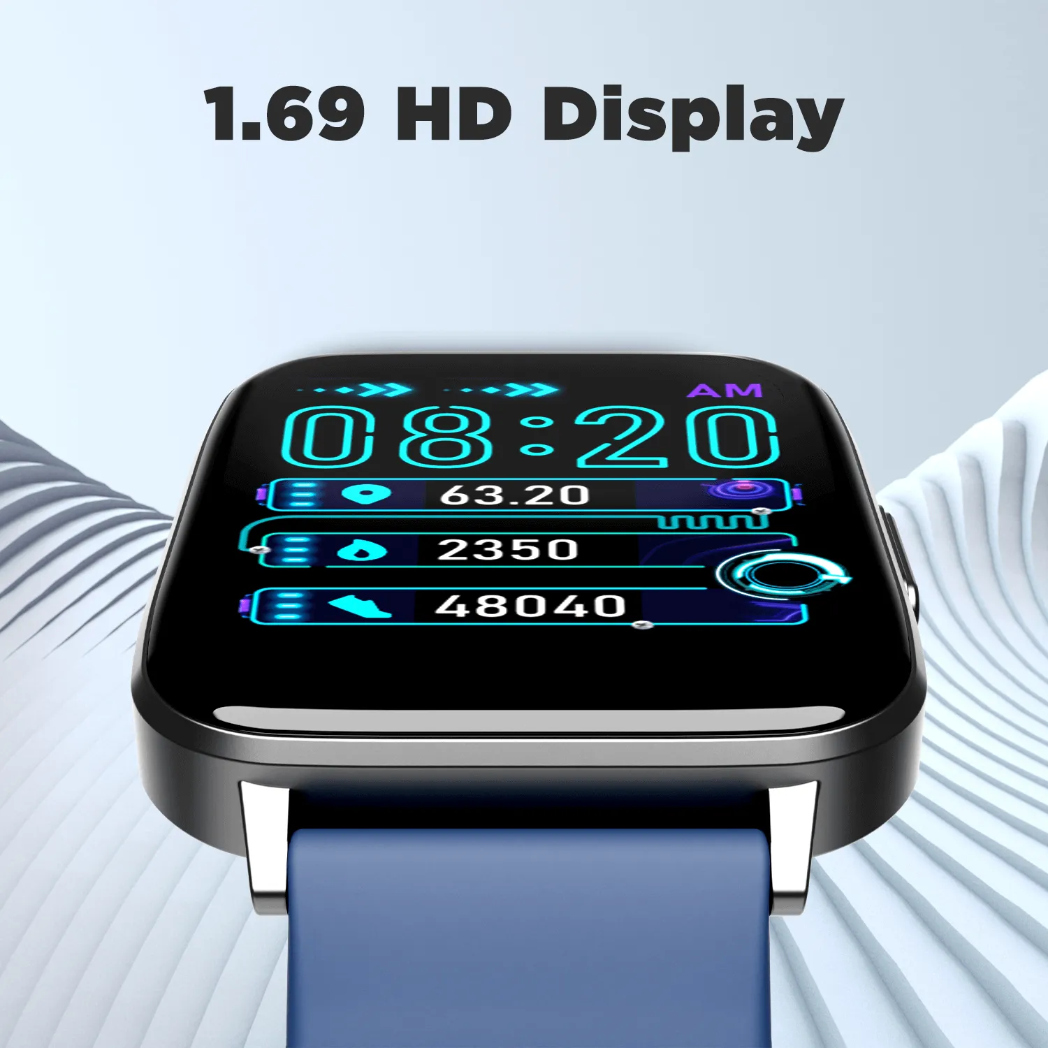 boAt Wave Elite | Perfect Fitness Tracker Smartwatch with 1.69" (4.29 cm) HD Display, 700  Active Modes