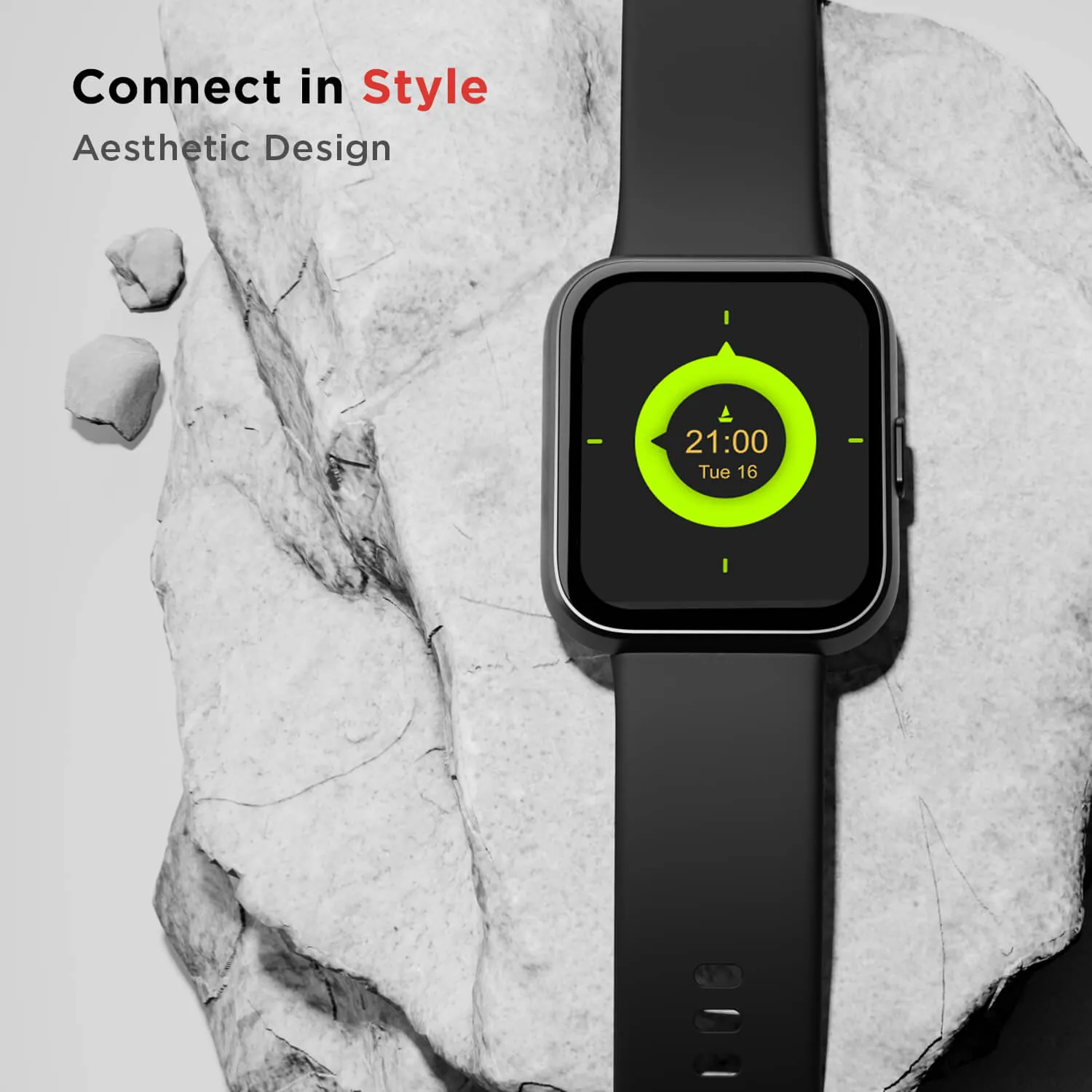 boAt Wave Fit Call | Alexa Built-in Smart Watch with 1.69" (4.29cm) HD Display, 60  Sports Modes, HR & SpO2 Monitoring