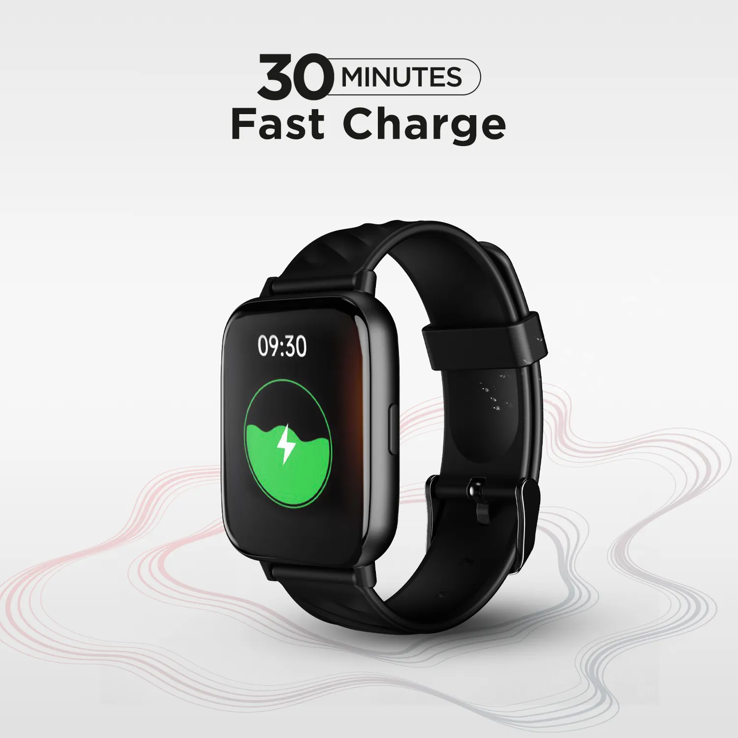 boAt Wave Prime 47 | Fitness Smartwatch with Sedentary Reminders, 550 Nits Brightness, 1.69" (4.29cm) HD display, Full Charge in 30 Mins, 100  Custom Watch Faces, Blood Oxygen Monitor
