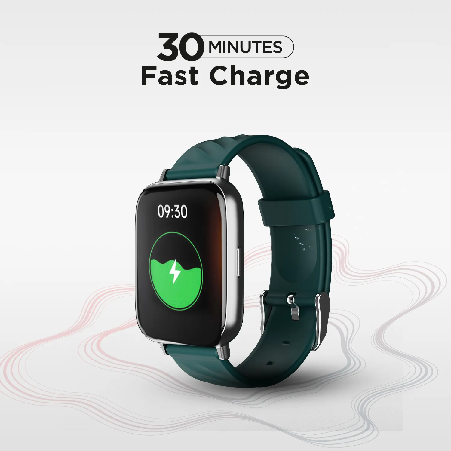 boAt Wave Prime 47 | Fitness Smartwatch with Sedentary Reminders, 550 Nits Brightness, 1.69" (4.29cm) HD display, Full Charge in 30 Mins, 100  Custom Watch Faces, Blood Oxygen Monitor