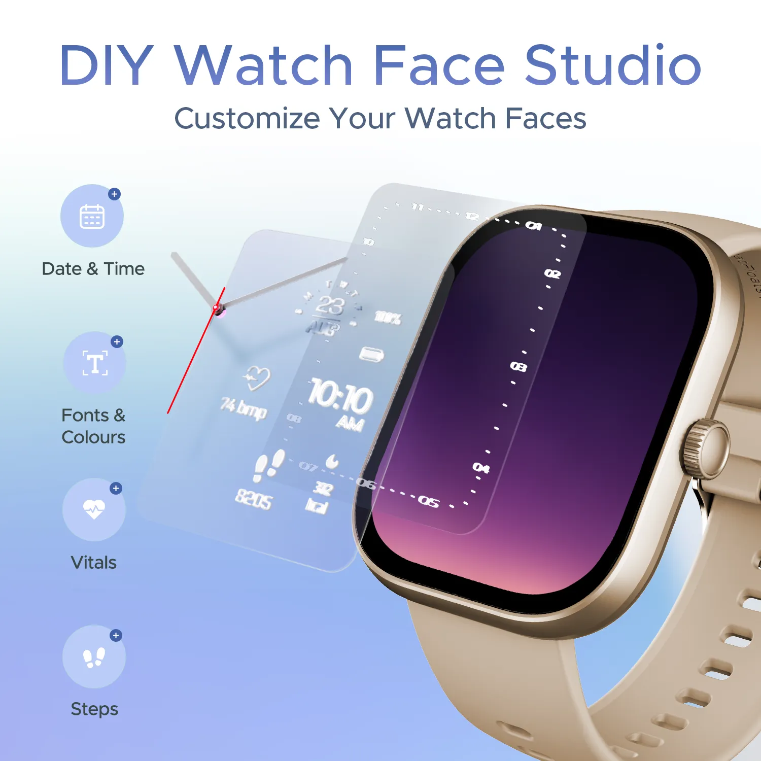 boAt Wave Sigma | Smartwatch with 2.01" (5.10cm) HD Display, BT Calling, Powered by Crest  OS, 700  Active Modes