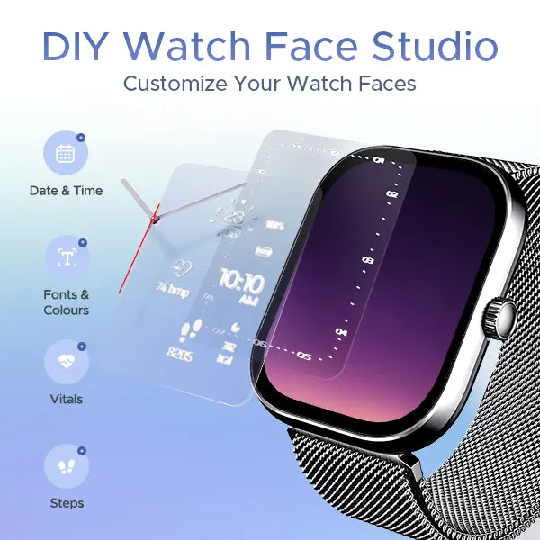 boAt Wave Sigma | Smartwatch with 2.01" (5.10cm) HD Display, BT Calling, Powered by Crest  OS, 700  Active Modes